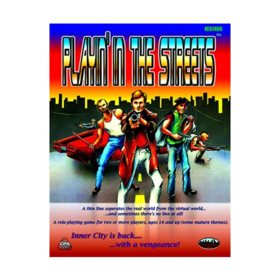 

Playin' in the Streets, Fantasy Modules & Miscellaneous (Inner City Game Designs), мягкая обложка