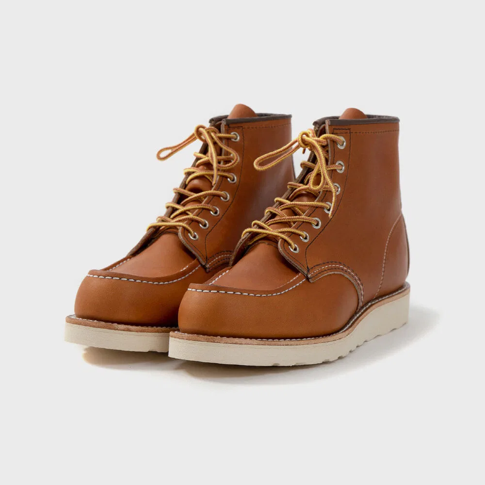 Мужские ботинки 6 дюймов Moc Toe 875 Oro Legacy коричневые от Red Wing Shoes