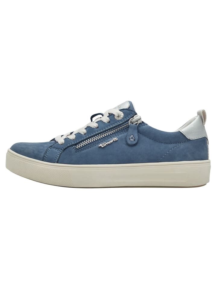 Кроссовки на шнуровке Tamaris COMFORT Sneaker, цвет DENIM NUBUC — фото 4