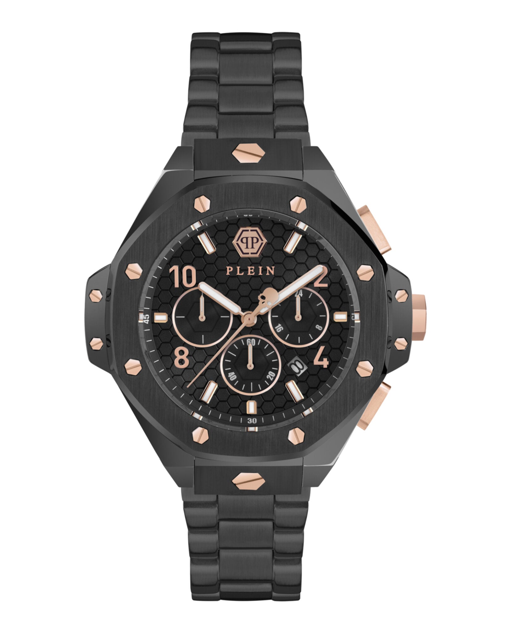 

Часы Plein Chrono Royal PHILIPP PLEIN, черный/черный/черный