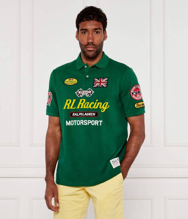 

Рубашка поло Classic fit Polo Ralph Lauren, зеленый