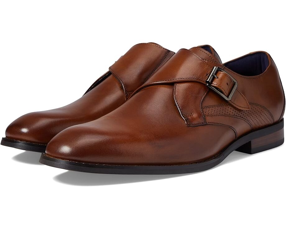 

Оксфорды Stacy Adams Karcher Monk Strap, цвет Cognac