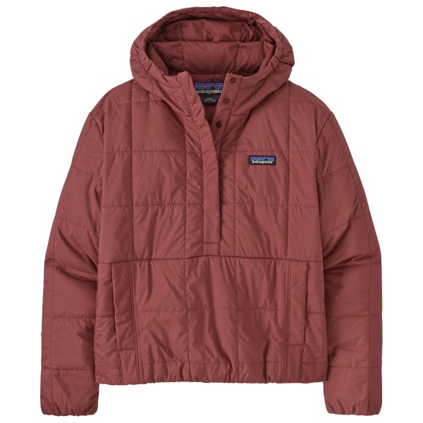 

Женский легкий свитер с капюшоном из синтетического волокна Patagonia, красный