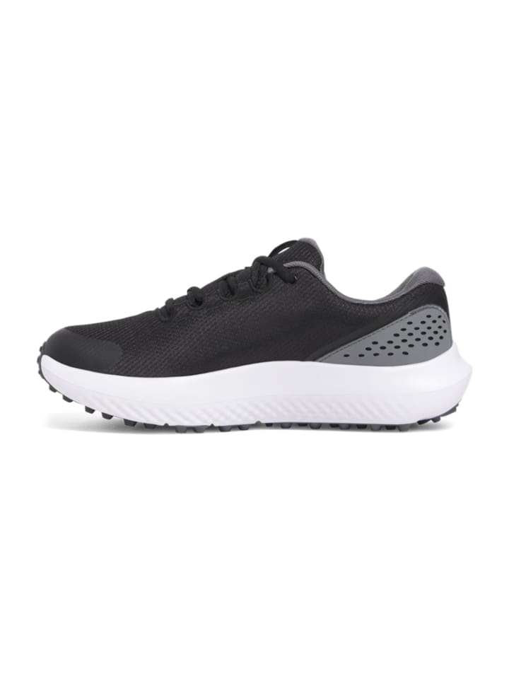 Кроссовки на шнуровке Under Armour, черный — фото 3