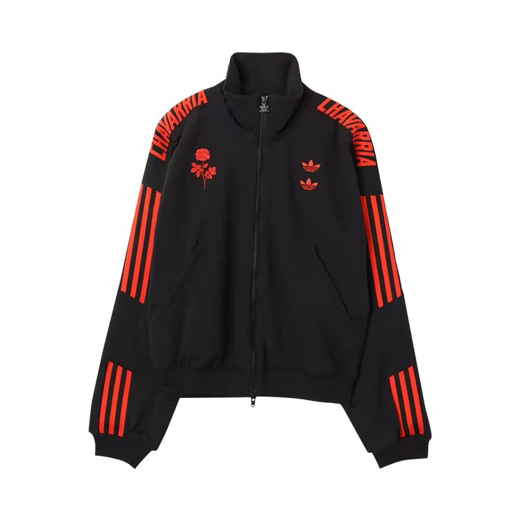 

Куртка adidas x Willy Chavarria Track Jacket 'Black', черный