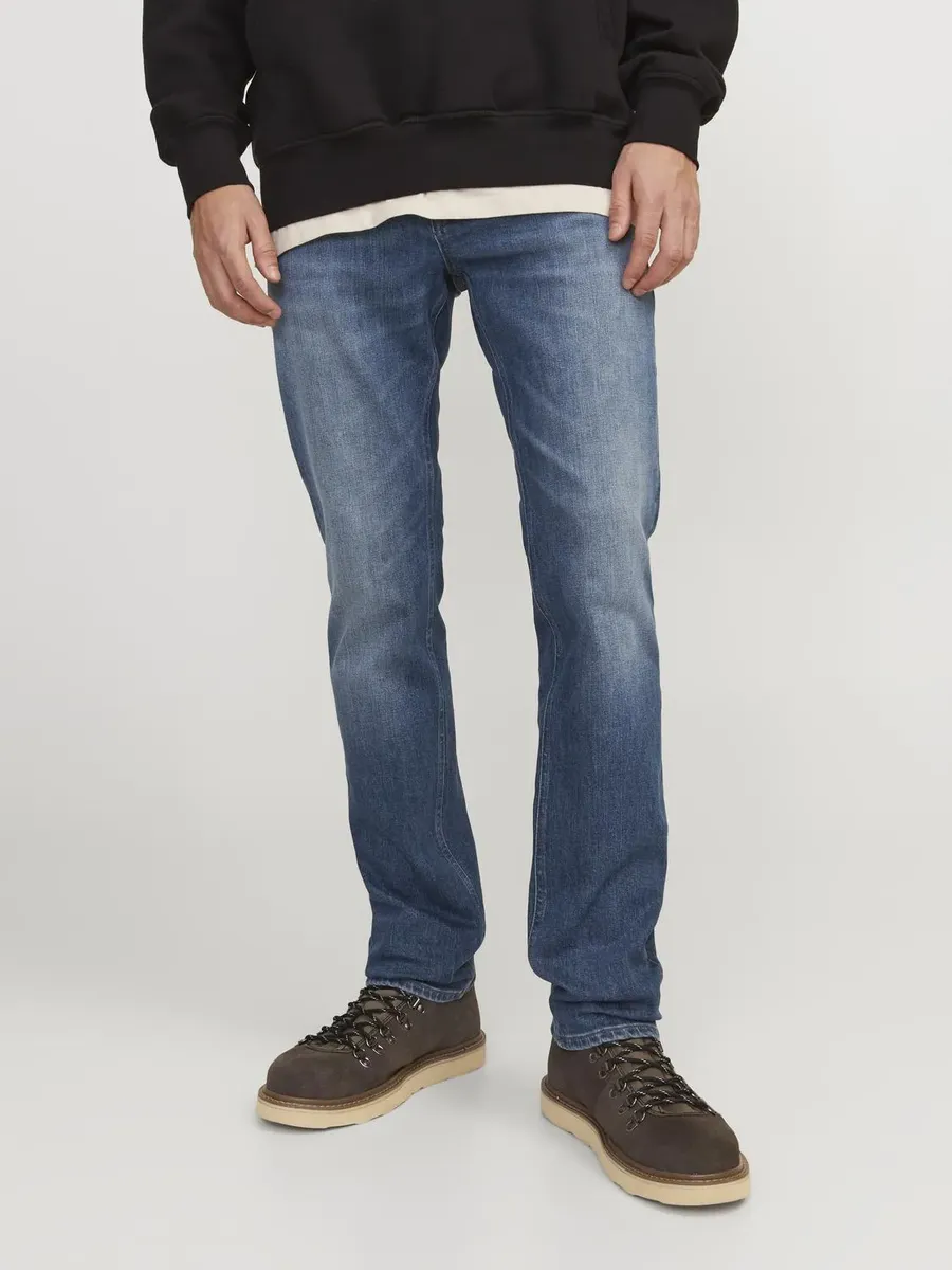 

Джинсы комфортного кроя Jack & Jones "JJIMIKE JJORIGINAL MF 223", синий