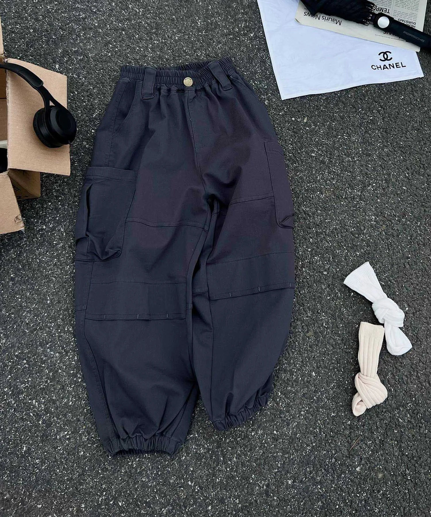 Брюки-карго Aimoha Kids, Dark Gray
