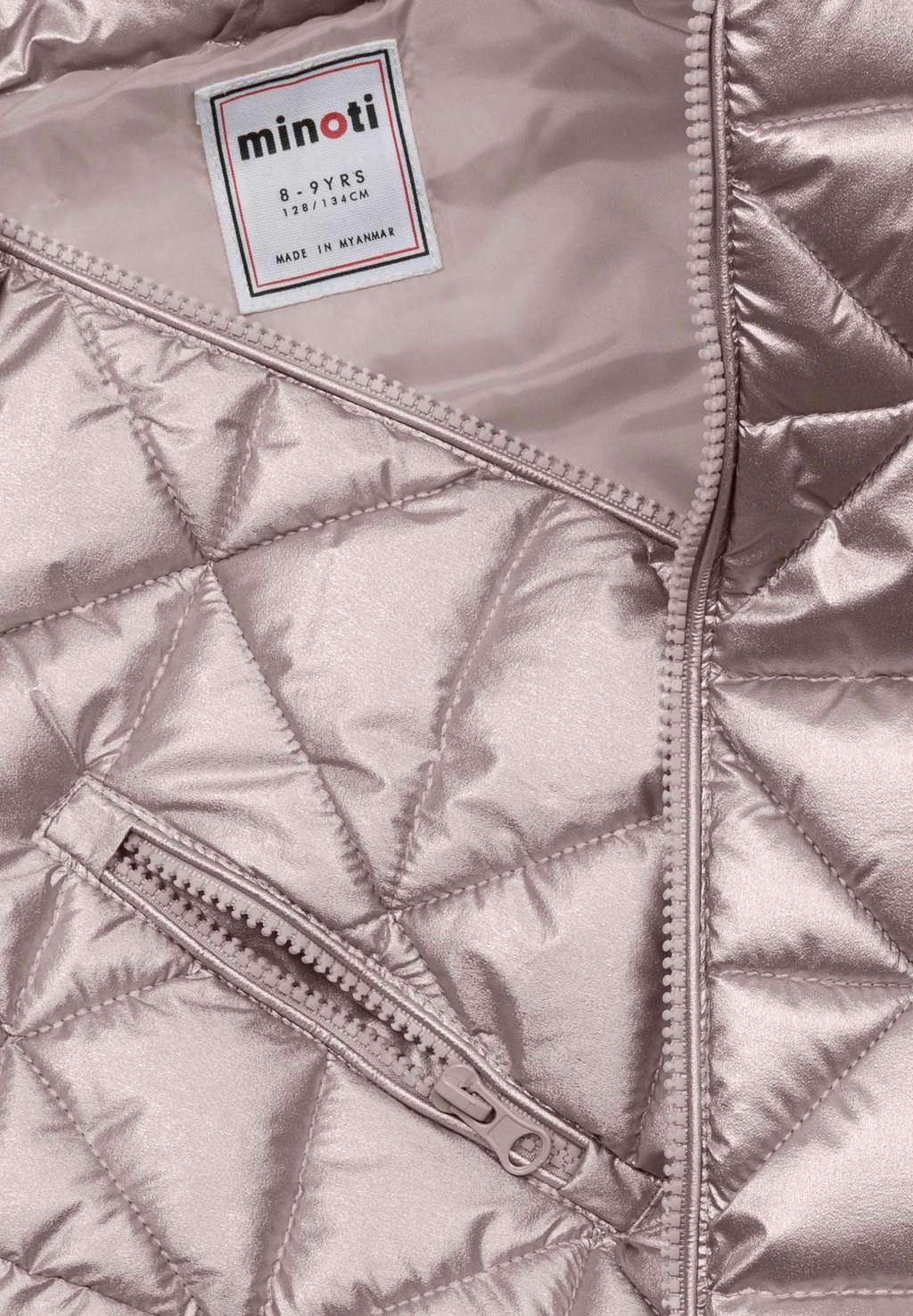 

Жилет QUILTED PUFFER GILET MINOTI, розовый