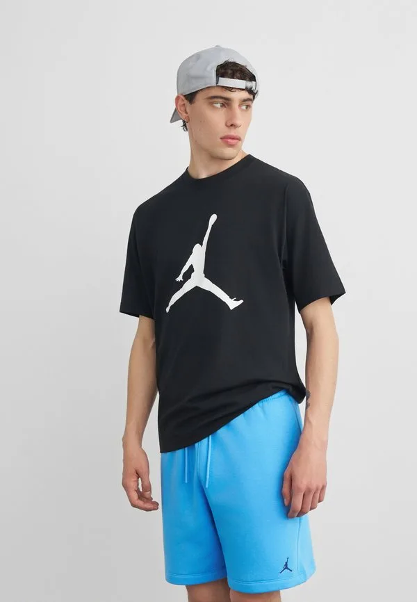 Футболка с принтом jumpman crew Jordan, Black/White