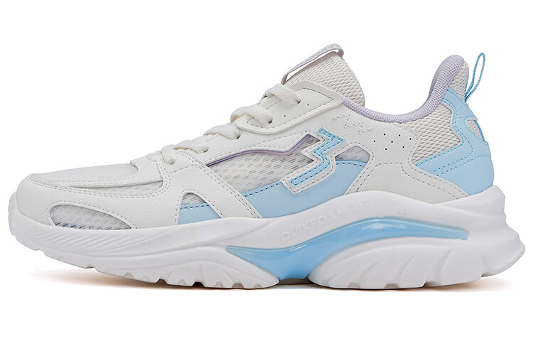 

Кроссовки женские с низким верхом Feather White/Glacier Blue 361°