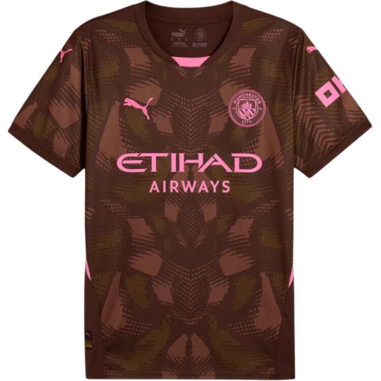 

Футболка Manchester City мужская щавелевая Puma, цвет Russet