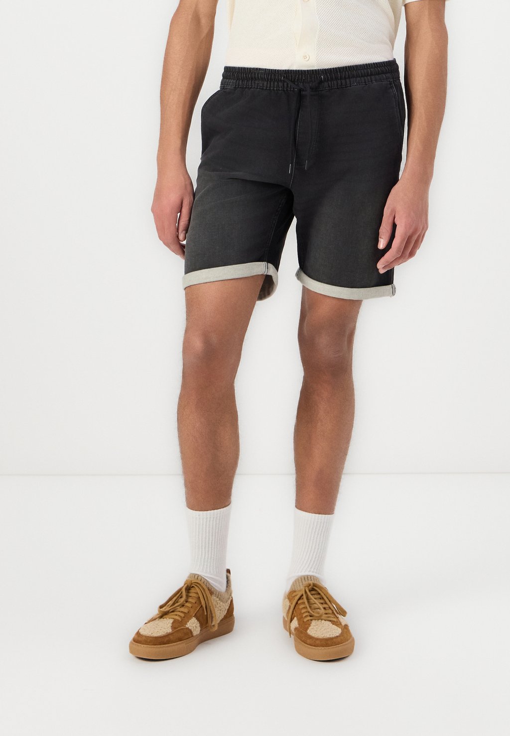 

Джинсовые шорты JJIRICK JJLANE Jack & Jones, цвет Black Denim