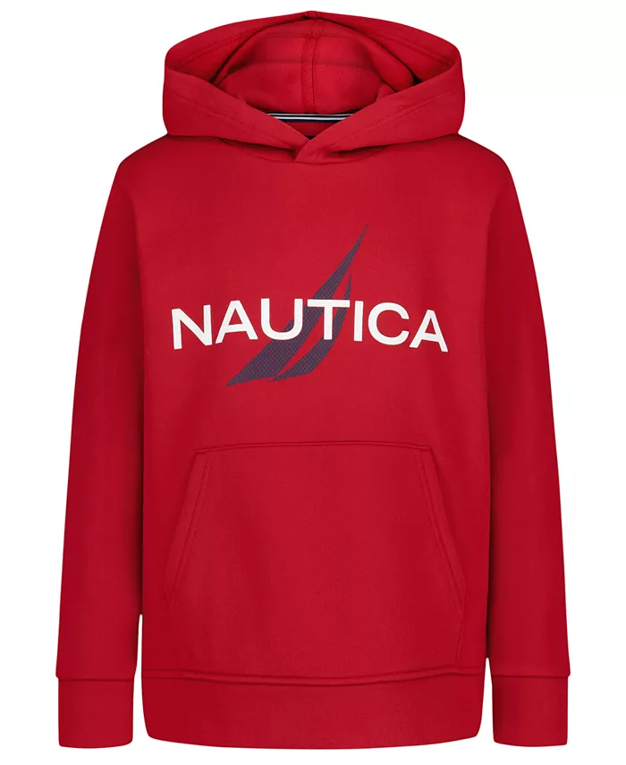 

Мальчики 8-20 J-Class Mesh Pullover Hoodie Nautica, красный