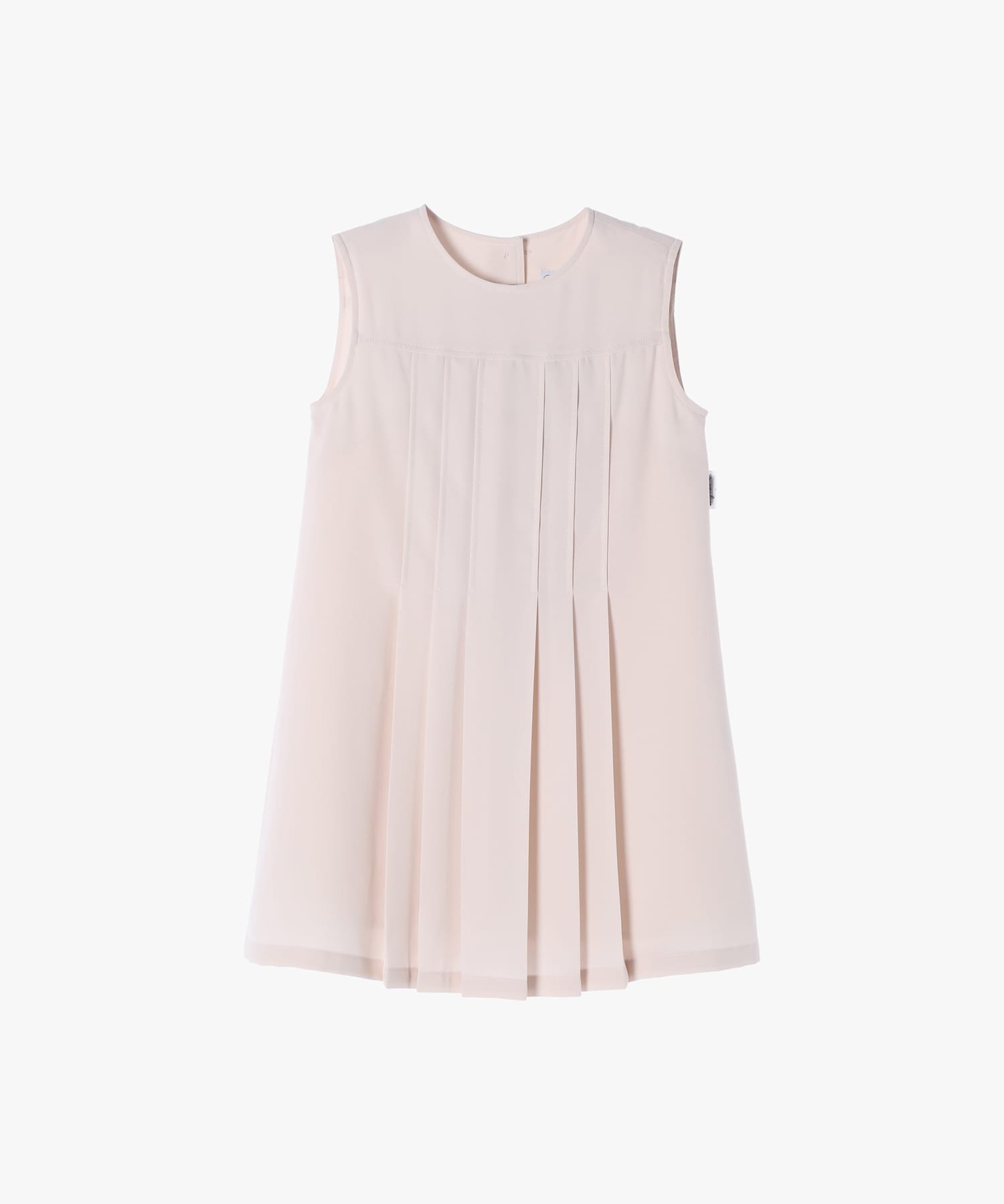 Детское плиссированное платье без рукавов Agnes b. ENFANT, Beige