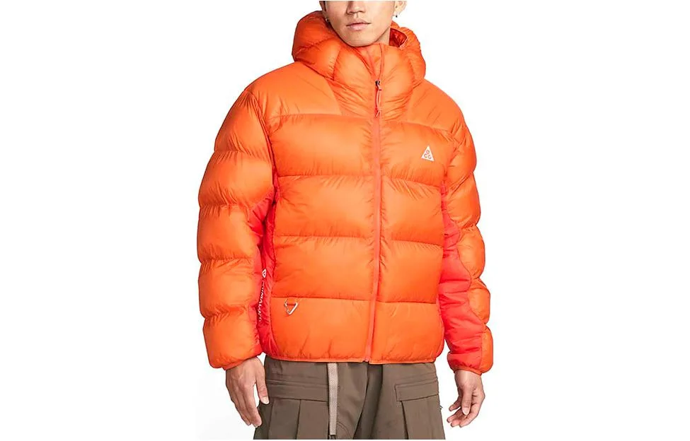 Куртка-пуховик Acg Therma FIT Adv Lunar Lake, азиатский размер S Nike, оранжевый — фото 3