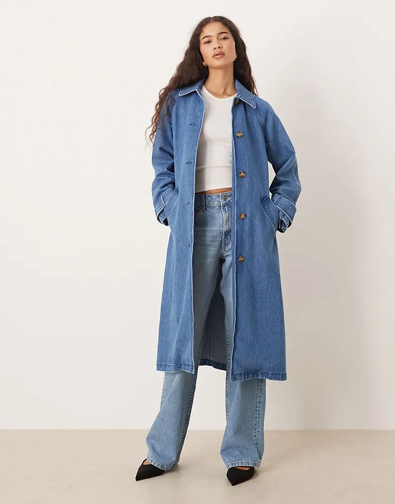 

Длинный джинсовый тренч от Nobody's Child, полустирка