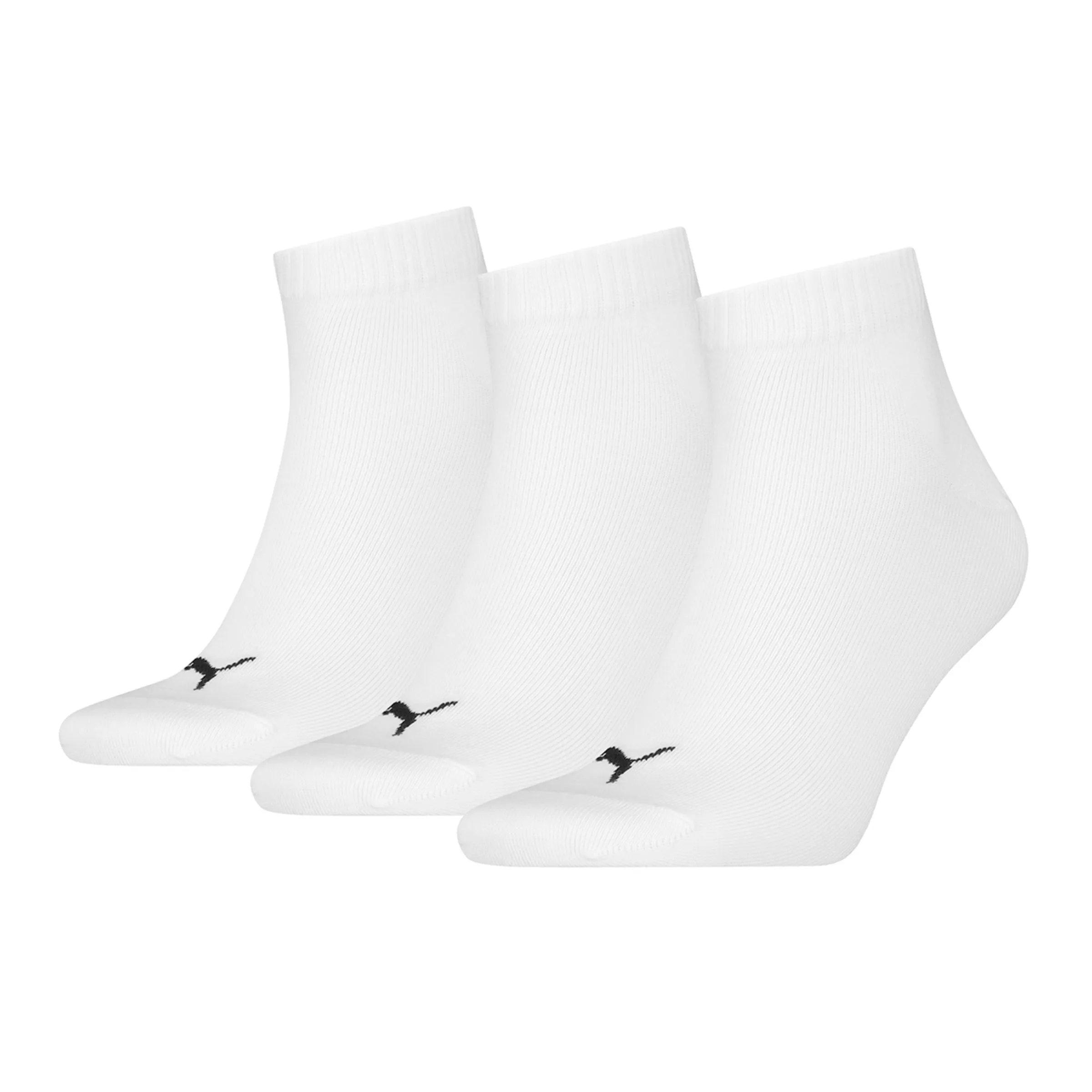 

Низкие унисекс-носки (3 пары) Puma, белый