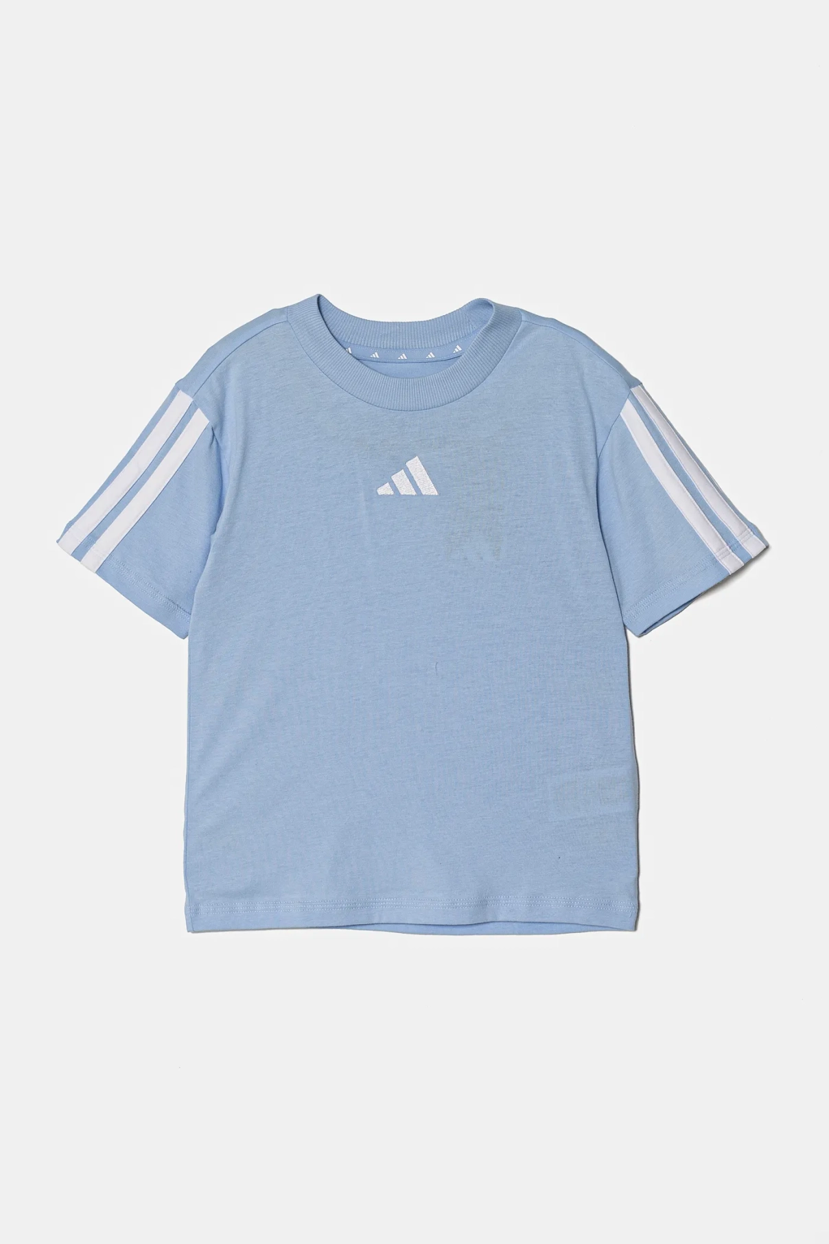 

Хлопковая футболка для детей adidas, синий