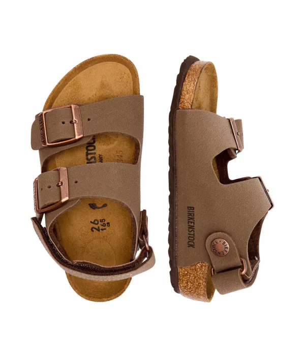 Сандалии Milan Narrow fit Birkenstock, коричневый — фото 3