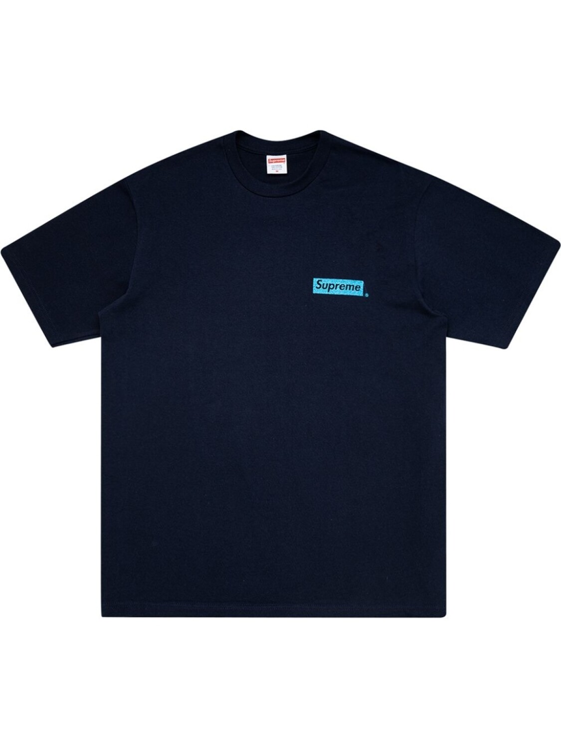 

Футболка с принтом Supreme, синий, Черный, Футболка с принтом Supreme, синий