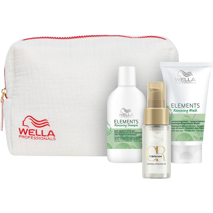 

Шампунь Wella Travel Set, Renewing Shampoo 100 ml + Renewing Mask 75 ml + Oil Reflections Luminous Reflective Oil 30 ml / 1 Stk.