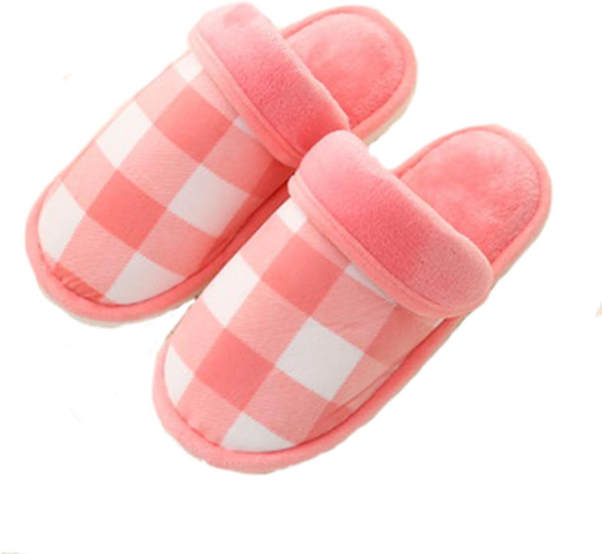 

Домашние тапочкиby с эффектом памяти для мужчин и женщин, хлопковые, уютные с массажным эффектом, из льна, повседневные шлепанцы Xsby, розовый