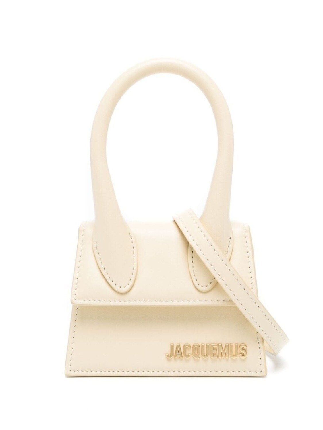 

Сумка Jacquemus с верхней ручкой, нейтральный цвет