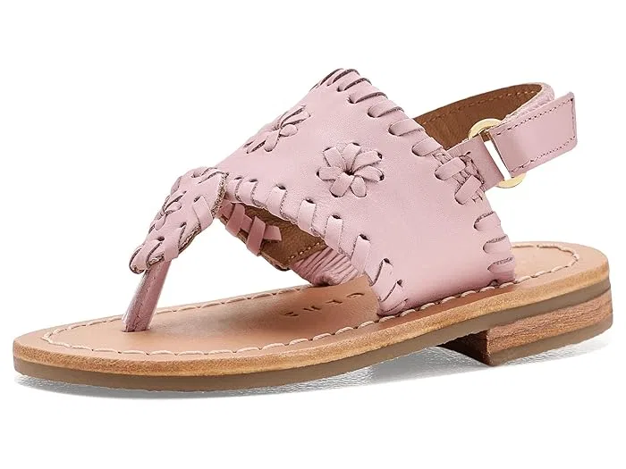 Сандалии с отделкой Jacks Flat Sandals Jack Rogers Kids, Fucshia Pink — фото 2