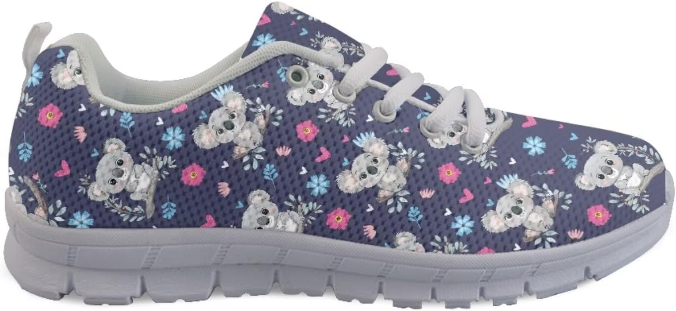 

Кроссовки Forchrinse для мужчин и женщин, нескользящие повседневные спортивные обувь, Koalas