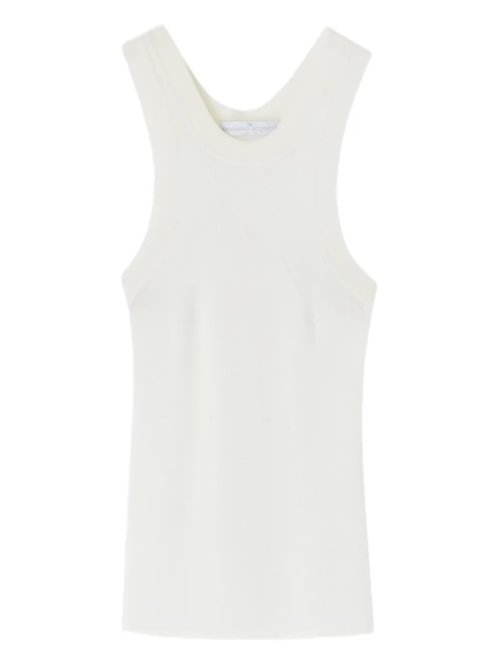 

Топ в рубчик с вырезом халтер Ermanno Scervino