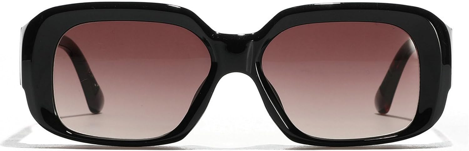 

Ретро квадратные солнцезащитные очки для женщин, модные градиентные очки с защитой от УФ-излучения UV400, модные мужские солнцезащитные очки с заклепками, зеленые и черные солнцезащитные очки mincl, Leopard Brown