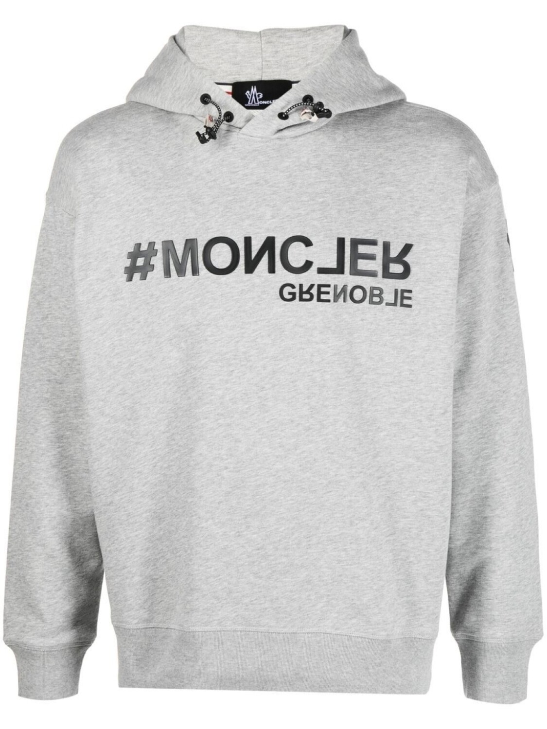 

Moncler Grenoble худи с логотипом, серый