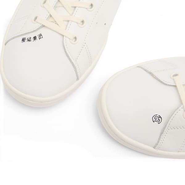 Adidas X clot stan smith by ec кроссовки, белый & night темно-синий — фото 3
