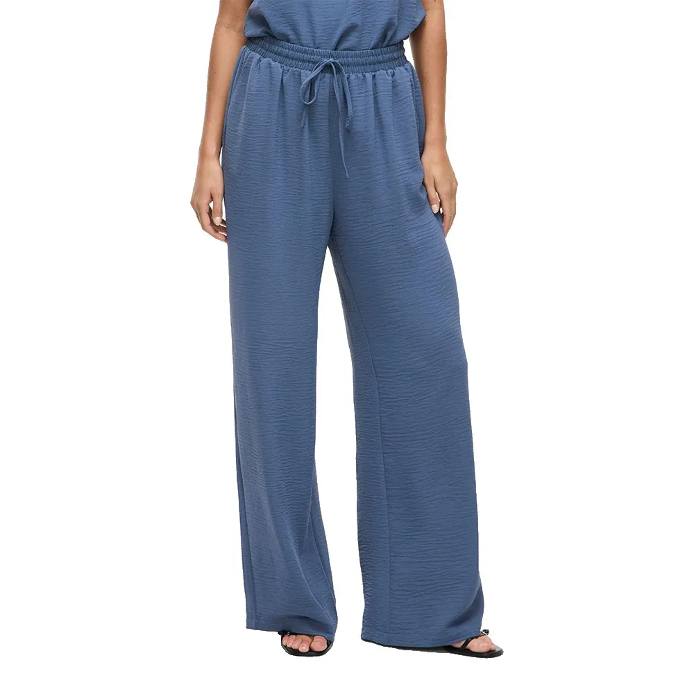 

Брюки с высокой талией Vila Josa Wide Leg Fit, синий