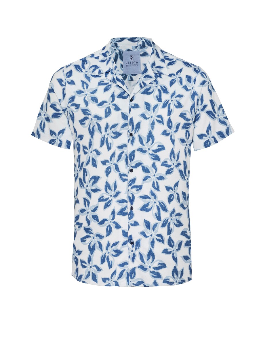 

Рубашка Slim Fit на пуговицах DESOTO, синий/голубой