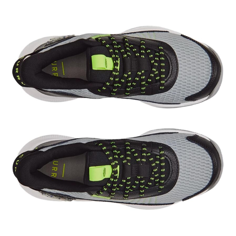 Баскетбольные кроссовки Curry Kids GS Low-top Modern Grey Under Armour, серый — фото 4