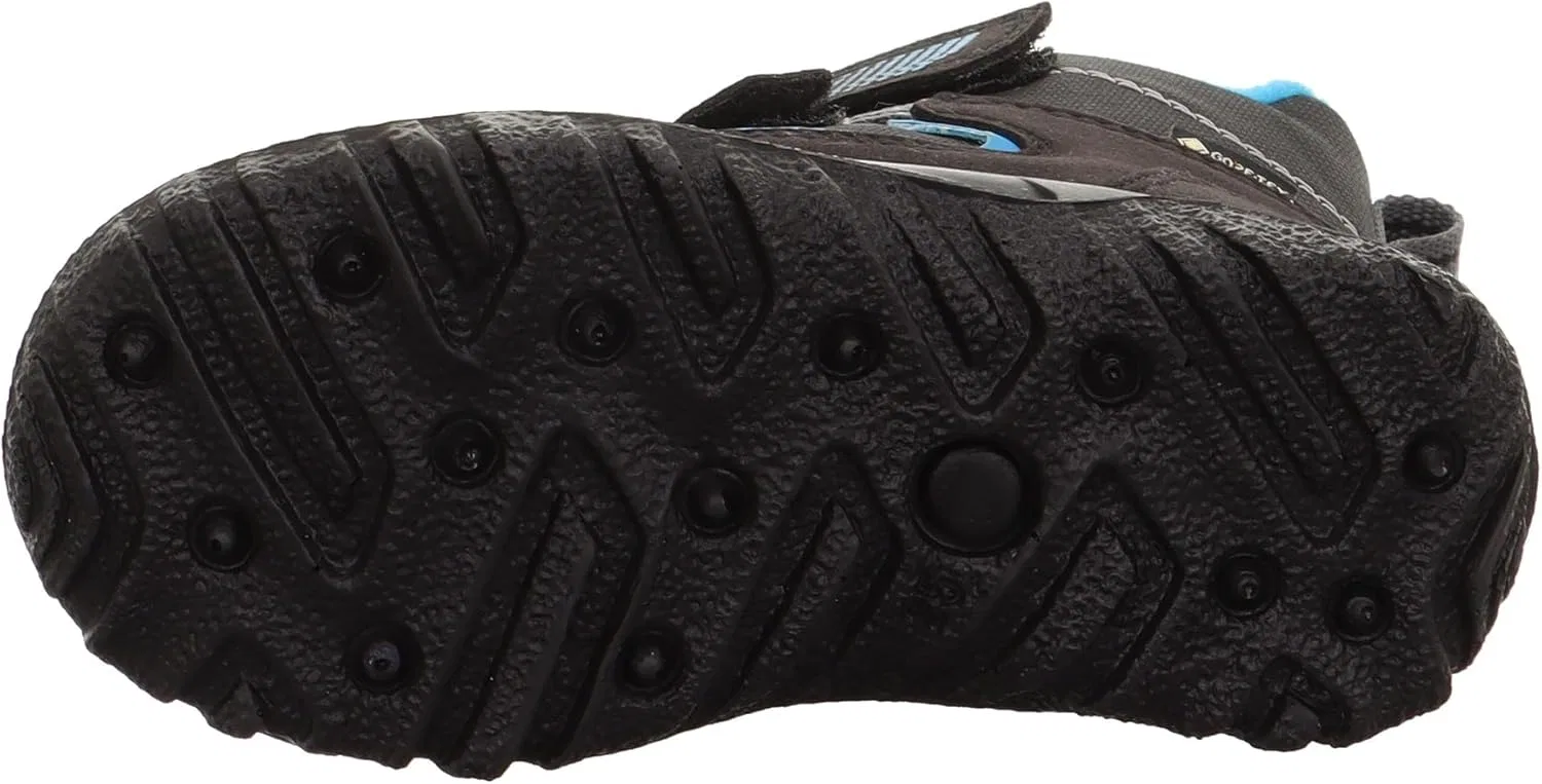 Ботинки Superfit для мальчиков и девочек, теплые, на подкладке, с мембраной Gore-Tex, черно-бирюзовые — фото 4