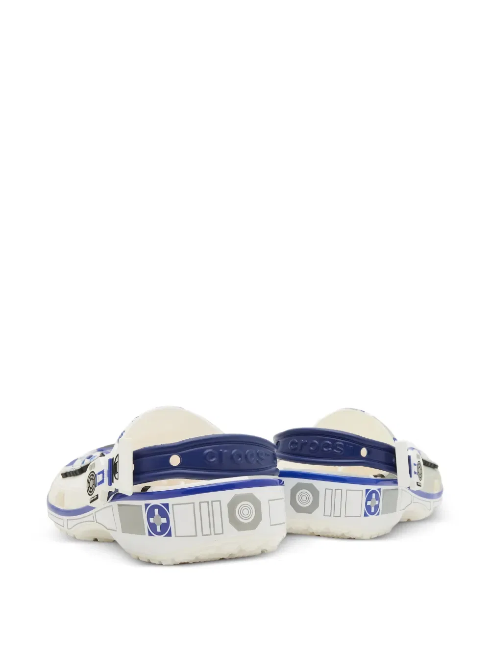 Классические сабо Crocs "Звездные войны R2-d2", белый — фото 3