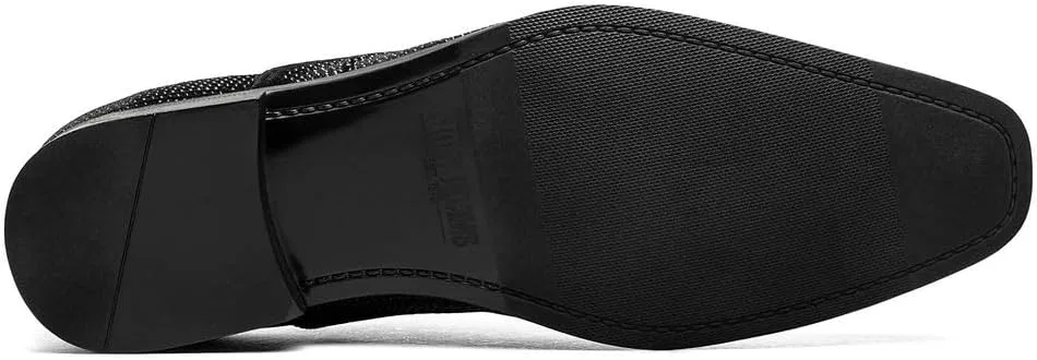 Туфли Stacy Adams Starleigh Herren-Slipper mit Strasssteinen, Black — фото 3