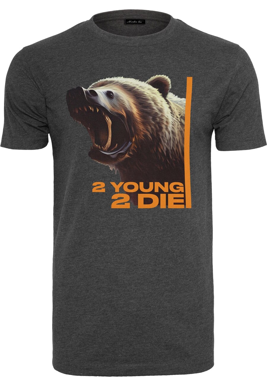 

Рубашка Mister Tee 2 Young 2 Die, антрацит