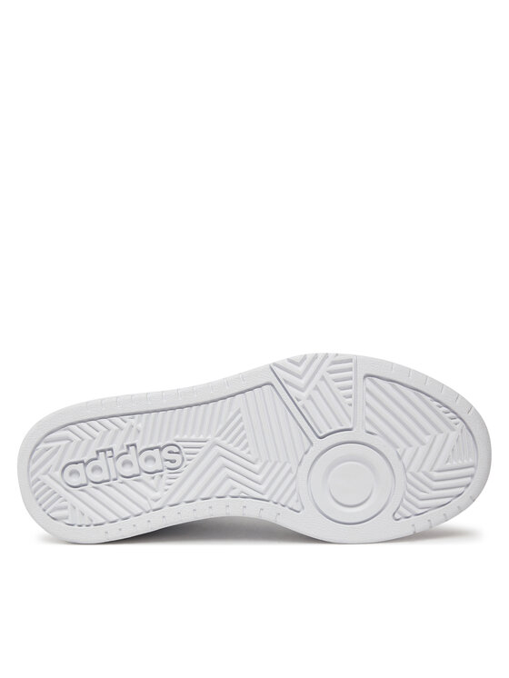 Кроссовки Hoops 3.0 Mid Lifestyle Basketball Classic Vintage ID9838 Adidas, белый — фото 4