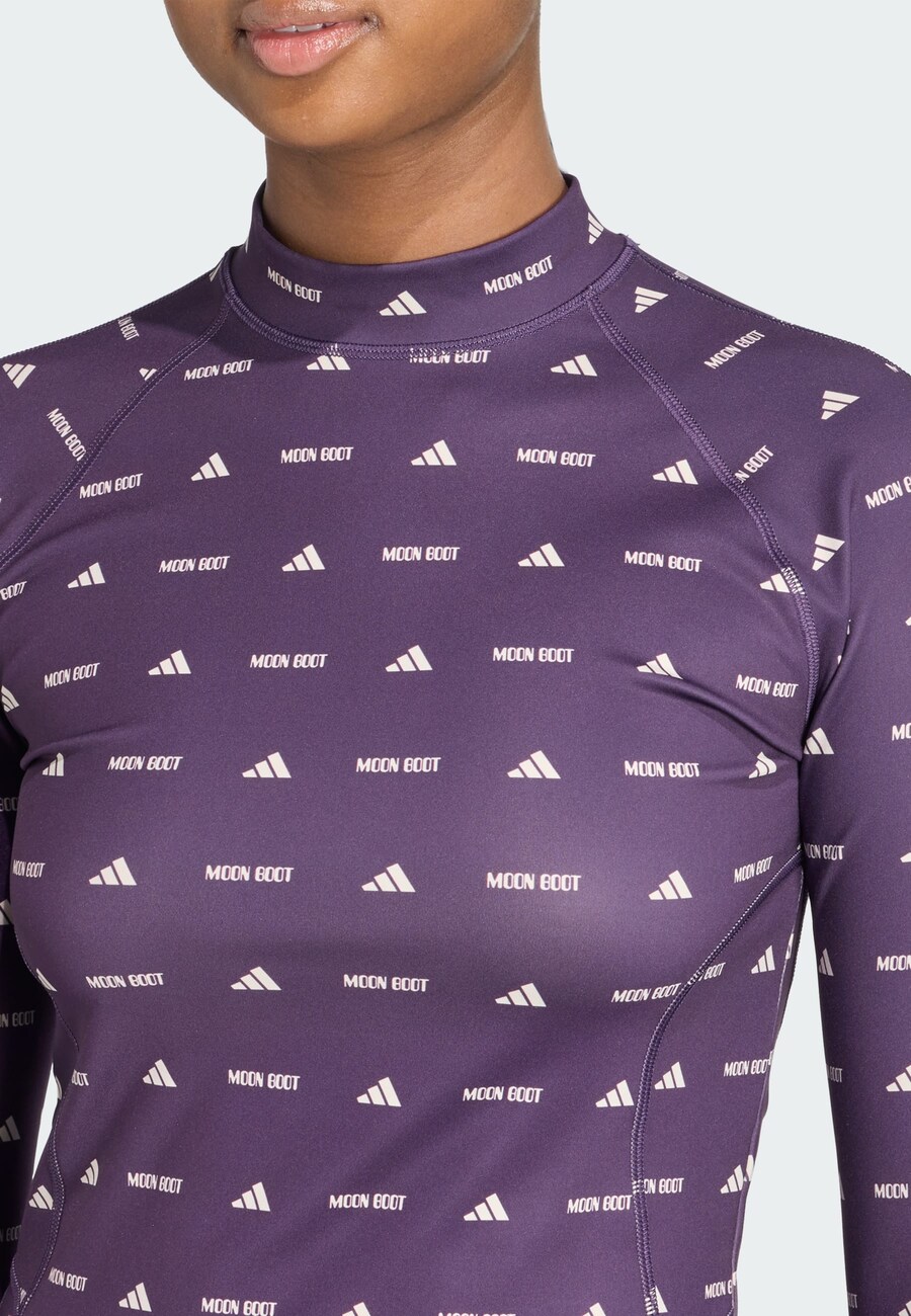 Футболка Performance ADIDAS SPORTSWEAR Adidas┬аx┬аMoon Boot, Blackberry — фото 3