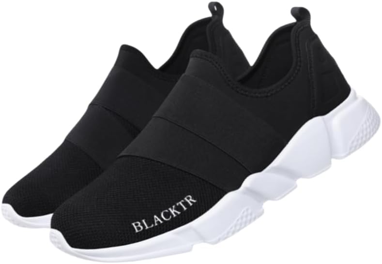 

Мужские спортивные кроссовки с дышащей сеткой, с мягкой и удобной подошвой, повседневные легкие кроссовки для бега Hoalox, черный