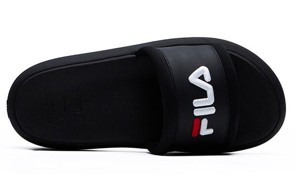 Тапочки donut fashion casual slippers for black Fila, черный — фото 4