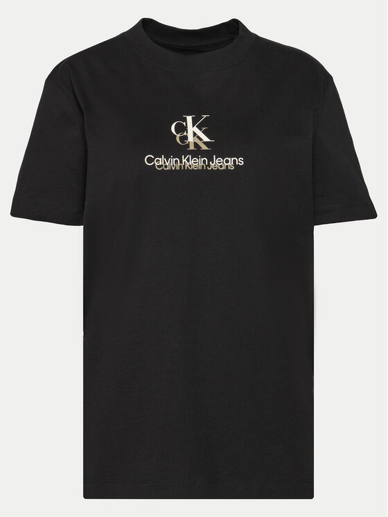 

Футболка обычного кроя Shadow Graphic J20J225545 Calvin Klein Jeans, черный