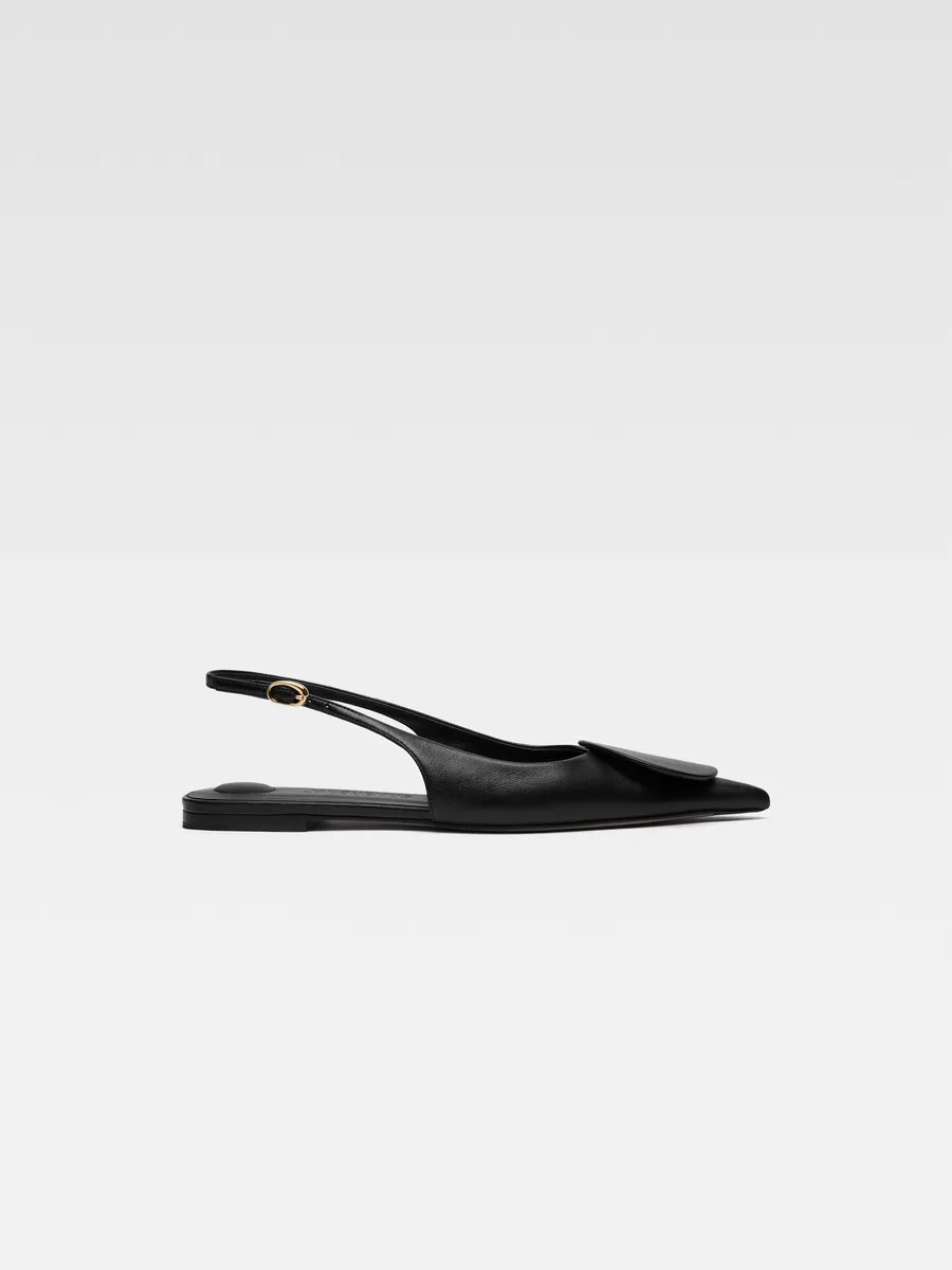 

Ботинки Les Slingbacks Duelo Jacquemus, черный