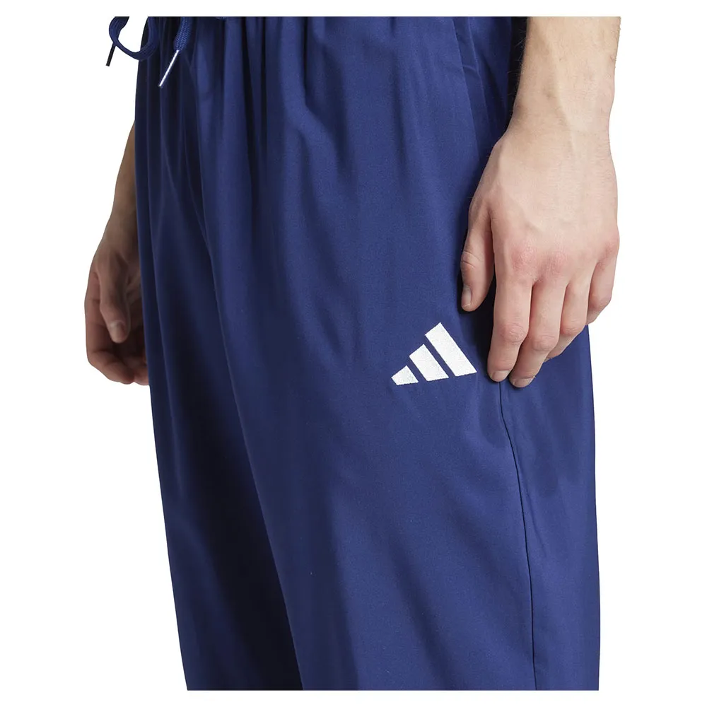 Брюки adidas Essentials Small Logo Stanford, синий — фото 4