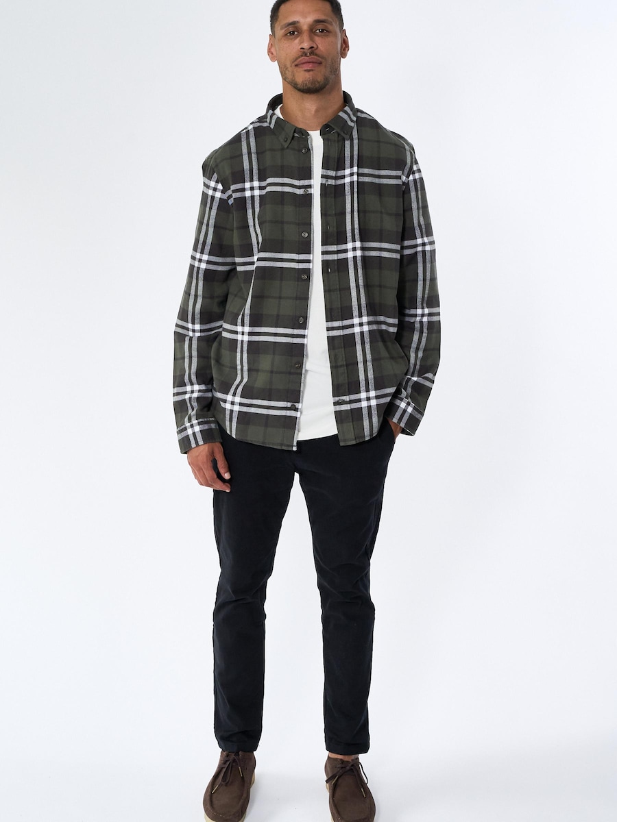 

Рубашка на пуговицах классического кроя Legends Humphrey Flannel check shirt - Duffel Bag, бордовый