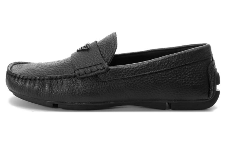 

Мужские повседневные мужские низкие черные Emporio Armani