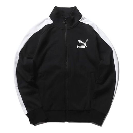

Куртка iconic minimalistic casual stand collar jacket black Puma, черный